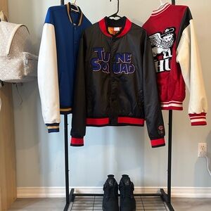 Nike Tune Squad Black Varsity Jacket